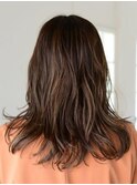 三軒茶屋_髪質改善_トリートメント_セミロング_ダブルバング