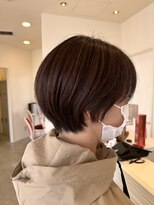 ラシェンテ リセ 西宮北口(La Sente Lycee) 10代20代30代40代オススメスタイル小顔マニッシュショートボブ