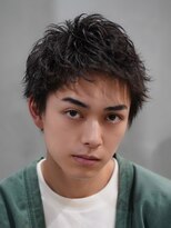 フィフス トウキョウ (fifth TOKYO)&nbsp;ビジネスショートスパイキーショートパーマツーブロック刈り上げ