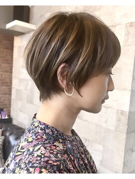 プラグ ヘアーデザイン 大名店(PLUG hair design) PLUG マッシュショート