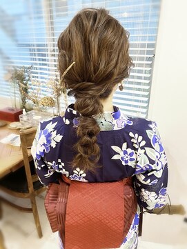 ヘアセット&メイク専門店 カスミ(Kasumi) 浴衣ルーズポコポコヘア