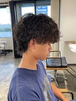 ザ オーダー(THE ORDER)&nbsp;ソフトマッシュウルフ綾野剛風パーマ