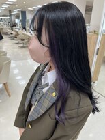 ケンジ 平塚ラスカ店(KENJE) 暗髪カラーとラベンダー