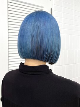 マジコ 原宿(Magico) ボブ/ブルージュ/ベージュカラー/ブリーチ/丸みショート/原宿