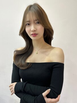 ボタン シブヤ(VOTAN SHIBUYA) 韓国ヘア/顔まわりレイヤーカット/顔まわりカット/前髪カット