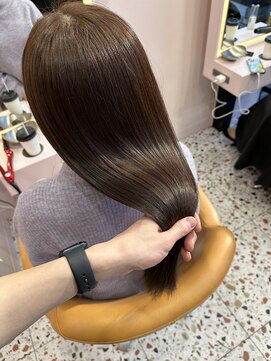 ボタン シブヤ(VOTAN SHIBUYA) 韓国ヘア/水素トリートメント/グレージュカラー/