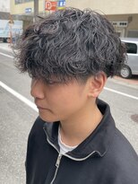 ジュンヌオム リンカラン(Jeune Homme LINGKARAN) 波巻きスパイラル×マッシュ
