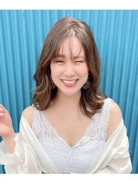 ニスル 町田店(NISURU) 似合わせカット/大人ガーリー/ダークアッシュ/着物/町田/町田駅