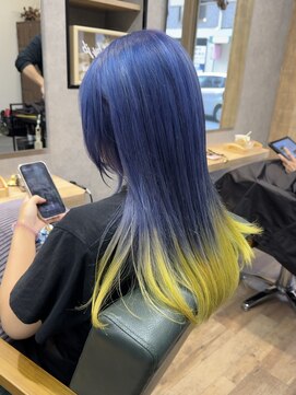 リベストバイジェービー 稲毛(li best. byjb) 前髪/アンブレラカラー/こなれミディ/イメチェン/稲毛