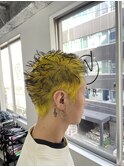 yellow x black エンドカラー