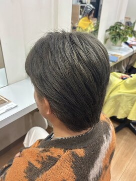 美容室サンク(CINQ) グレージュカラー