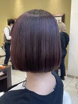 サンバイセライロ 千葉(SAN. by celilo)&nbsp;ミニボブ × ボルドーカラー【千葉優希】