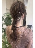《e's イーズ鎌倉》大人上品なパーティヘアアレンジ/ヘアセット