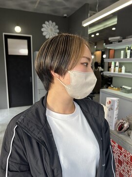 シェミール(CHEMIR) ニシグチstyle【アンブレラカラー/前下がりショート】