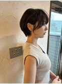 丸みショートボブ