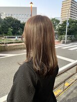 トランク(TRUNK) 艶感明るめミルクティベージュ