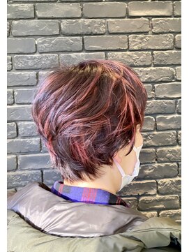 リベア トウキョウ 東大島店(Rever Tokyo) ショート/ハイライト/イメチェン/ピンク[東大島/東大島駅]