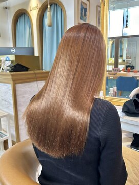 ロンドアベニール 北千住(Lond avenir) イメチェン外ハネボブ美髪ワイドバングレイヤー髪質改善縮毛矯正