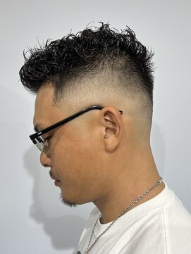 吉 漢気カットパーマ