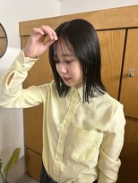 ツナグ(tsunagu) 暗め透明感オリーブグレージュカラー