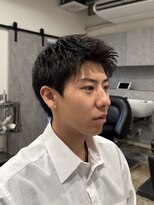 エース 中野(Ace)&nbsp;メンズショートアップバング<理容室><MEN'S/中野/バーバー>