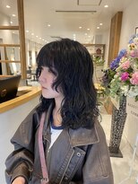 シアン 矢場町店(CYAN.)&nbsp;顔まわりウルフパーマ