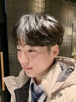 オーガニック アトリエ 大宮(organic+atelier)&nbsp;韓国風ニュアンスパーマシースルーマッシュ毛流れ2wayマッシュ