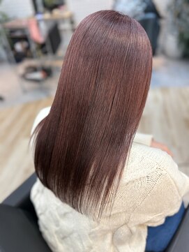 アグ ヘアー ミロ 本厚木店(Agu hair milo) ピンクグレージュ×ULTOWA〇本厚木