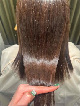 ムーン(moon) クラゲヘアー/小顔に見せるヘア/ココアベージュ/武蔵小杉