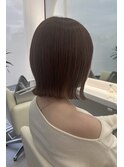 切りっぱなしボブ