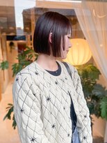 コヨミ バイ ルスカ(coyomi. by ruska)&nbsp;岡本　ミニボブ×顔周りステップカット