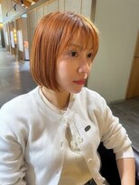トップヘアーテラス(TOPHAIR TERRACE)&nbsp;ミニボブ/オレンジカラー