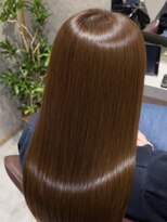 ワタトリ(waTatori)&nbsp;新宿【髪質改善】艶ロング/美髪ストレート/ブラウン/うる艶