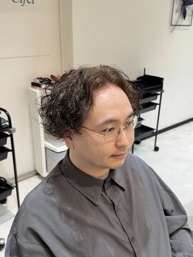 シファー(～Cifer) 【翔】ツイストスパイラルパーマ/30代/40代/50代/白髪ぼかし