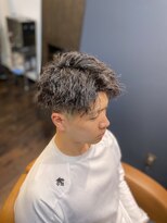 リッチ(RICH)&nbsp;七三分け×ツイストパーマ