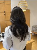 20代30代春夏ロングレイヤー/イルミナカラーオリーブ/髪質改善