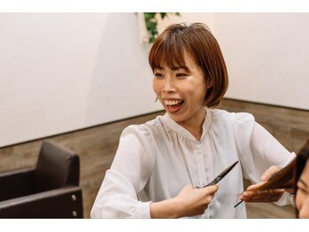 ダンディゾン 神楽坂(Dans Dix ans)の写真/まずあなたの髪質診断から…顔のバランス、髪質から計算したカットで似合わせるから再現性も抜群☆