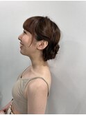 結婚式参列に♪/お呼ばれヘア/おとなっぽヘア/編み込み/ロング