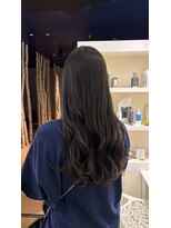 ギグス 栄店(gigs)&nbsp;ロングヘア/オリーブアッシュ/赤みなしブラウン/ロングレイヤー