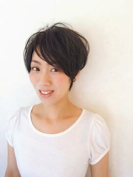 スティルヘア(still hair) 20代30代大人クール系ショートボブｘ小顔ひし形パーマ立体感