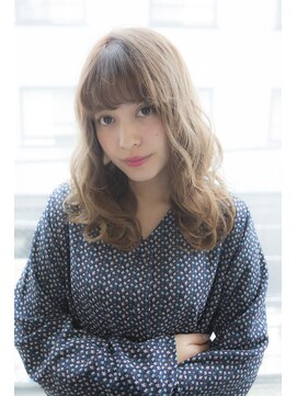 サロンドミルク 原宿(salon de MiLK) 【salon de MiLK 原宿】ハイトーンミルクティーカラー