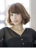 ノーブルカラーフェミニンボブ