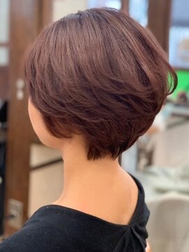 クアトロ グランシュ 川崎店(QUATRO × GranCieux) 【QUATRO】レイヤーショート