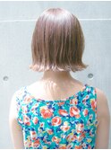 切りっぱなしボブ