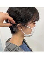 キー(kii)&nbsp;ひかえめポイントカラー　インナーカラー　福岡　天神　今泉