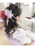 キッズヘアセット☆