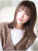 外ハネミディ