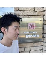 ヘアースタジオ モモ(Hair studio MoMo)&nbsp;メンズ　ビジネスマン風　ベリーショート
