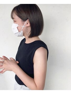 ヘアースタジオゼン アドバンス(hair studio Zen advance) 首が綺麗に見えるボブ