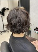 40代◎50代◎大人気！！ゆるふわボブパーマ